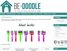 Tablet Screenshot of be-doodle.nl